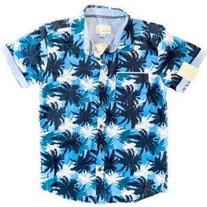Craft & Flow Blue Tropical Shirt